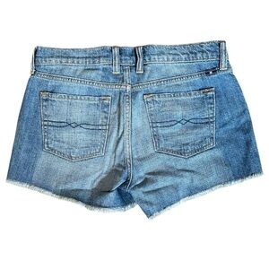 Lucky Brand Blue Jean Shorts Size 0/25 Distressed Look